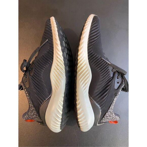 Adidas Alpha Bounce Black/Leopard Athletic Shoes Womens Size 7 CLU 600001 - Picture 6 of 13